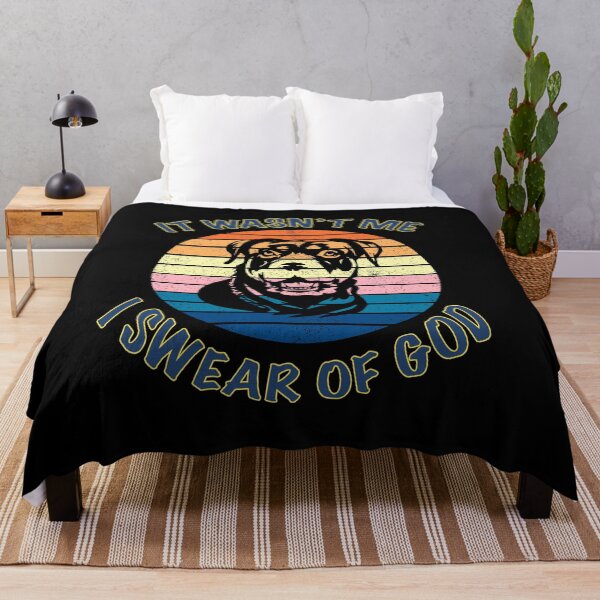 Item preview, Funny It wasn't me ( Rottweiler Dog ) I swear of God Gift designed and sold by OMCreative.