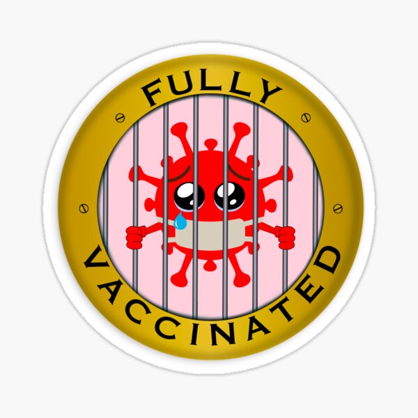 Item preview, Fully Vaccinated - Crush Covid (other colors available) designed and sold by RunningOnFumes.