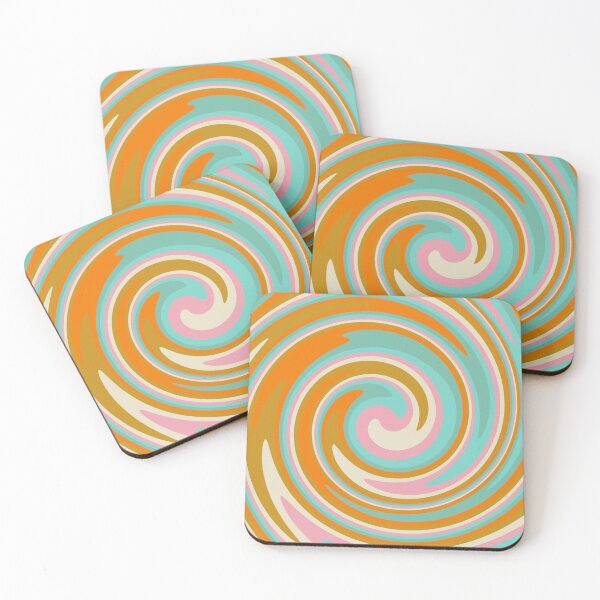 Item preview, Swirl 70s retro abstract designed and sold by trajeado14.