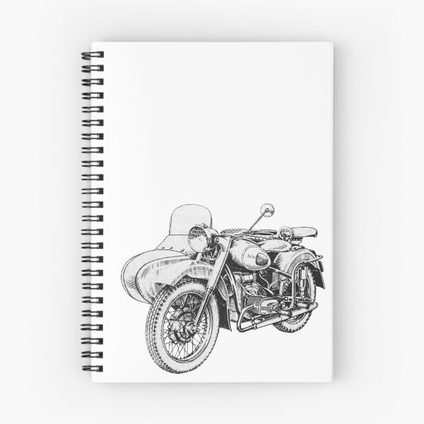 Item preview, Motorcycle With A Sidecar designed and sold by GordoVibes.