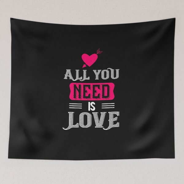 Item preview, all you need is love happy valentine day designed and sold by finnimoo.