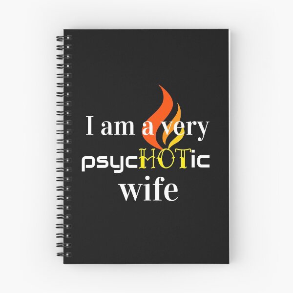 Item preview, I Am a Very Psychotic Wife Funny Saying Gift designed and sold by DiscGolfTees.