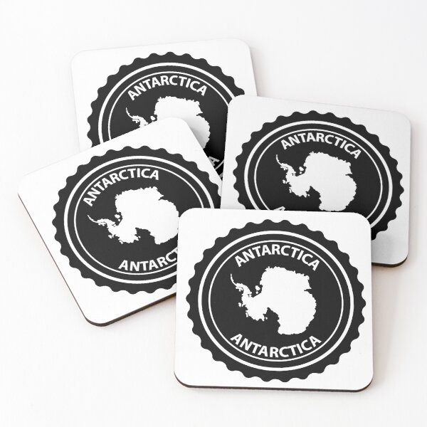 Item preview, Antarctica rubber stamp designed and sold by Danler.