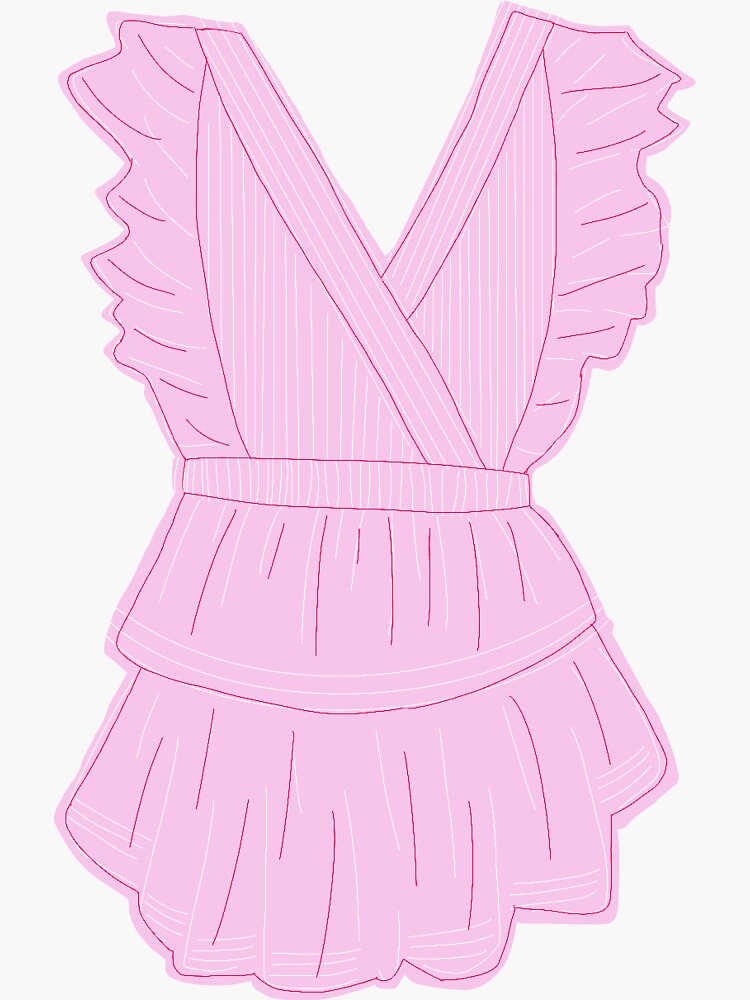 pink love shack fancy dress