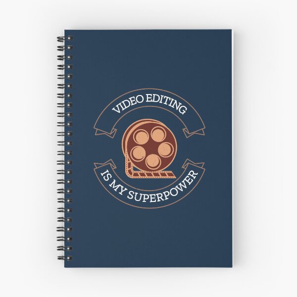 Item preview, Video Editing is my Superpower designed and sold by CJacobsDesigns.