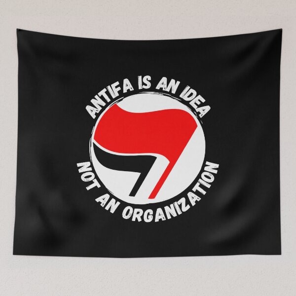 Item preview, Antifa is an idea not an organization designed and sold by stuff-n-stuff.