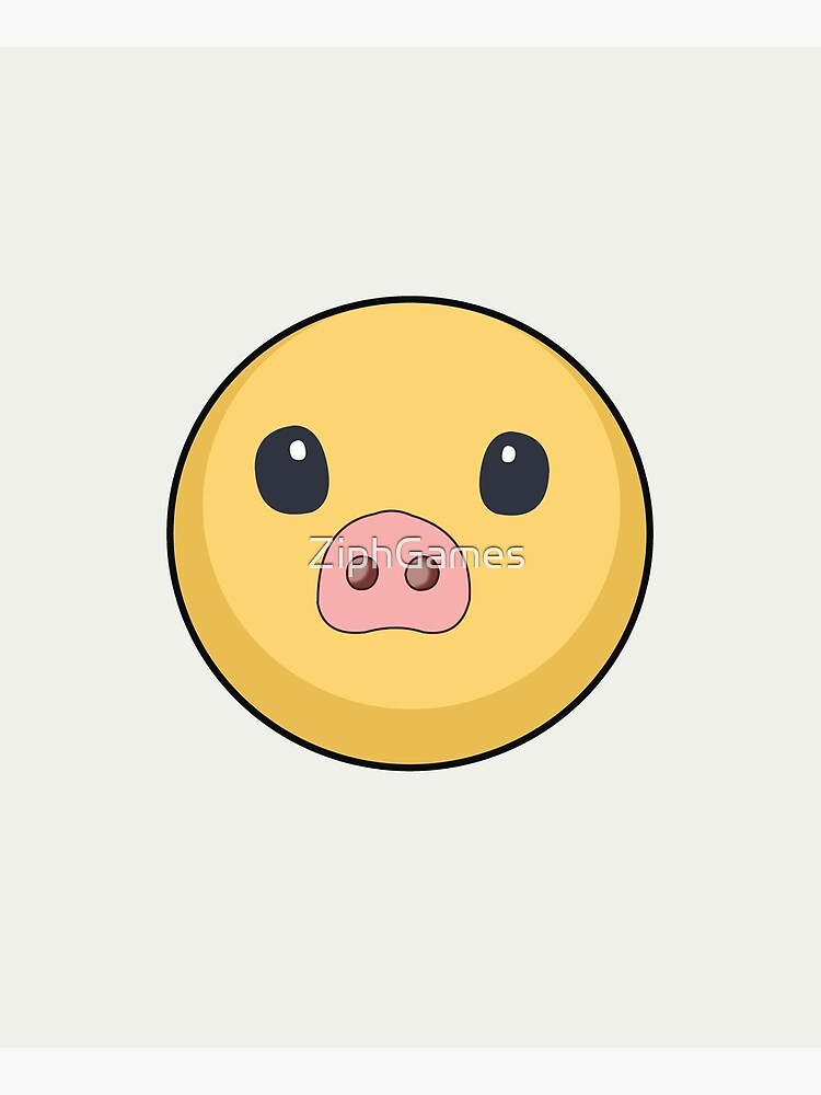 Disover Pig Emoji Apron