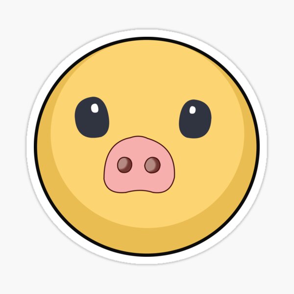 Pig Emoji Stickers Redbubble