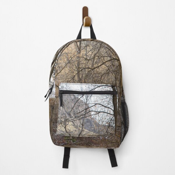 Item preview, Fall mountain woods with rocks, boulders and trees designed and sold by Ventures1.