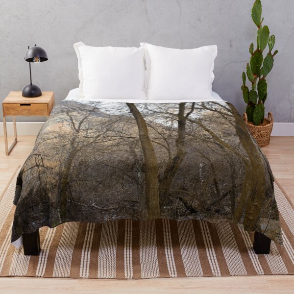 Item preview, Fall mountain woods with rocks, boulders and trees designed and sold by Ventures1.