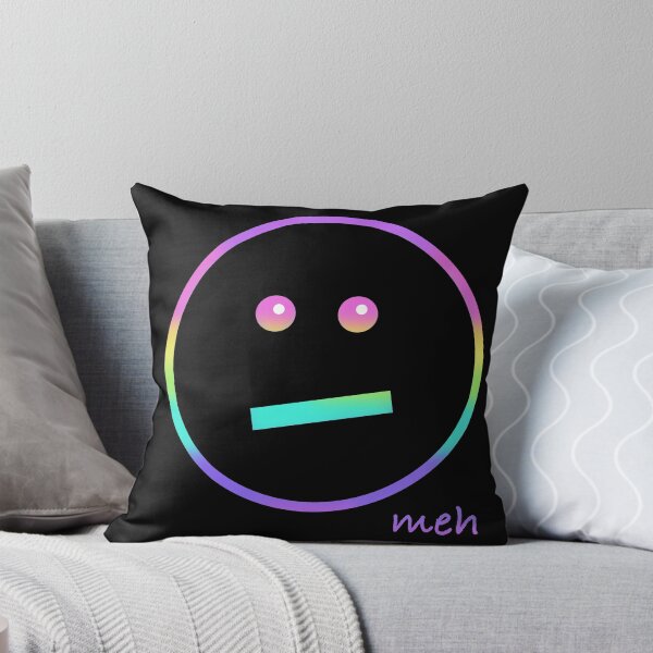 Item preview, Rainbow Meh Face Emoji - Oversized designed and sold by Whoopsidoodle.