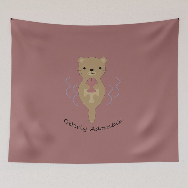 Item preview, Otterly Adorable Otter designed and sold by Hedgie Designs.