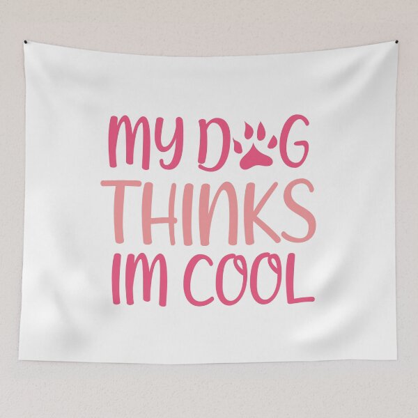Item preview, My Dog Thinks Im Cool Classic T-shirt Funny Dog T-Shirt Gift for Woman Dog Lovers T-shirt designed and sold by Achrafilla1.
