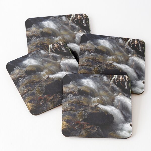 Item preview, Fall mountain woods with rocks, boulders and trees designed and sold by Ventures1.