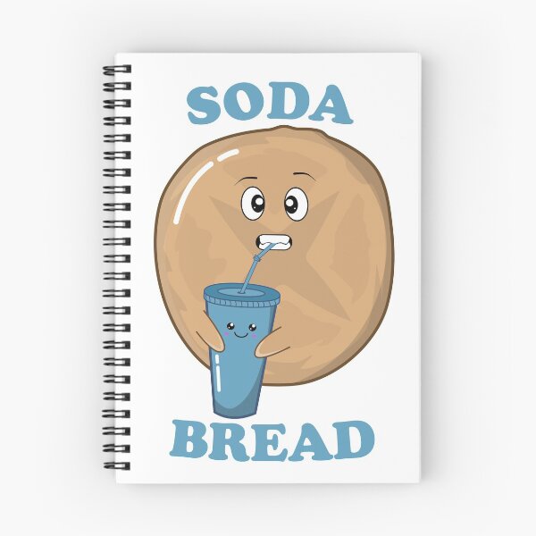 Item preview, Funny Soda Bread Kawaii Bread Drinking Soda designed and sold by Kawaiindoodle.