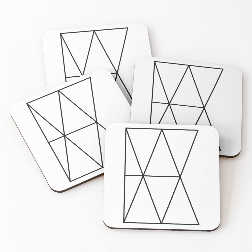 Item preview, Coasters (Set of 4) designed and sold by theawkwardsloth.