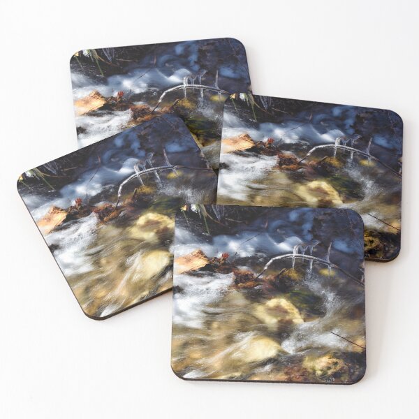 Item preview, Fall mountain woods with rocks, boulders and trees designed and sold by Ventures1.