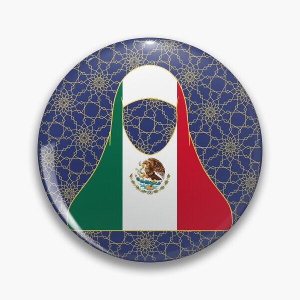 Item preview, Mexico World Flag Hijab Series Islam designed and sold by RISEHIGHER.