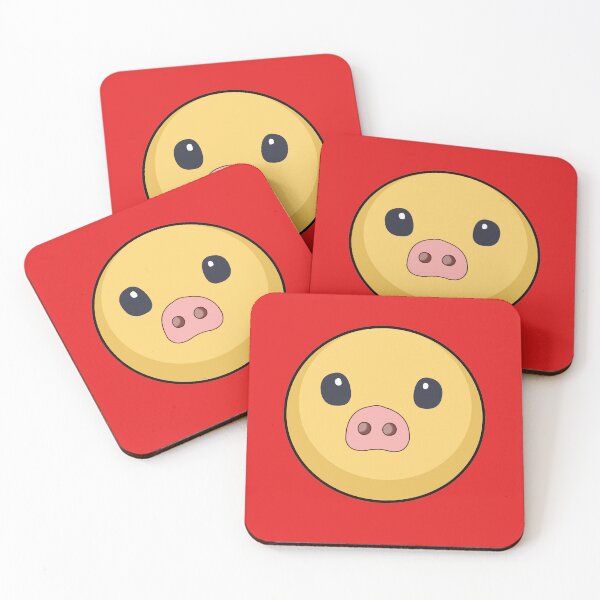 Item preview, pig emoji designed and sold by ZiphGames.