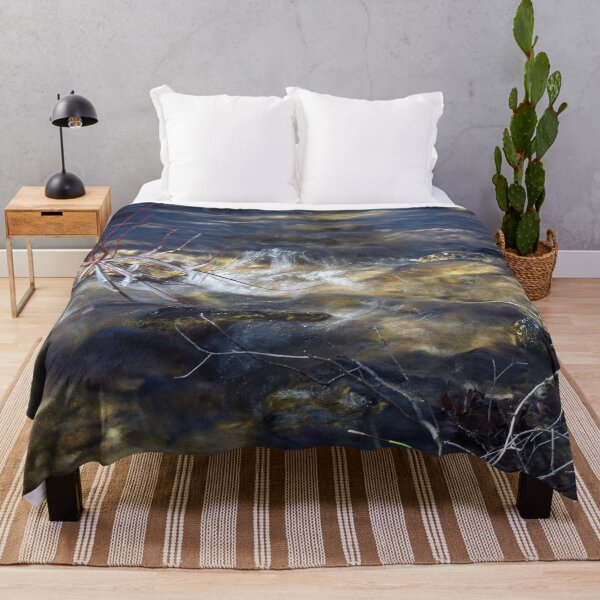 Item preview, Fall mountain woods with rocks, boulders and trees designed and sold by Ventures1.