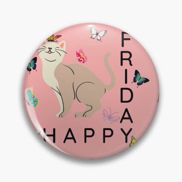 Item preview, Happy Friday (cat) designed and sold by Kamira Gayle.