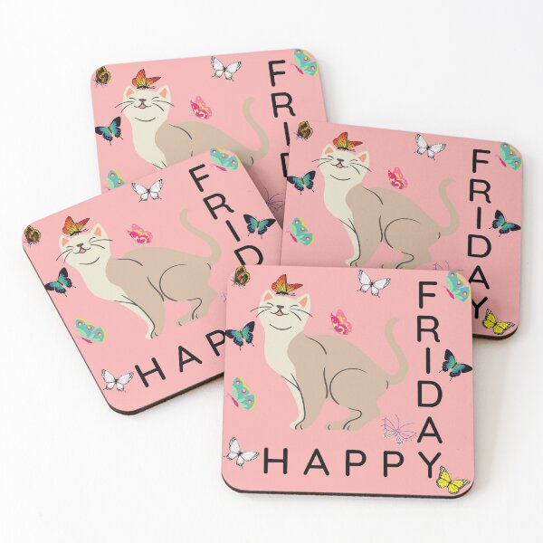 Item preview, Happy Friday (cat) designed and sold by Kamira Gayle.