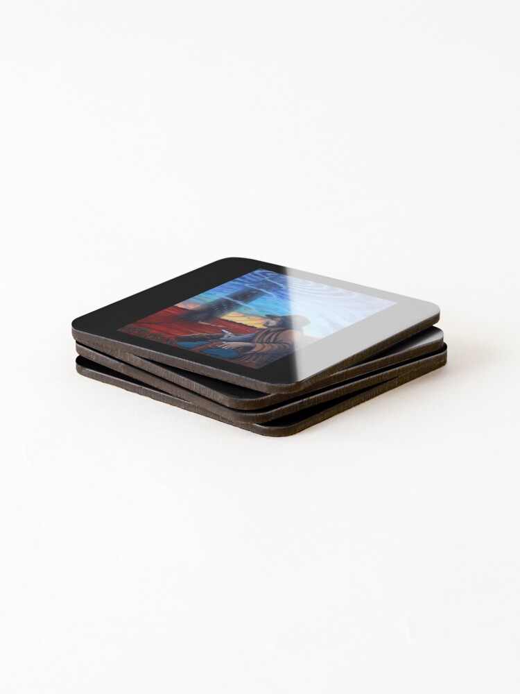 Thumbnail 4 of 5, Coasters (Set of 4), The Dark Tower designed and sold by Rabbitfool.
