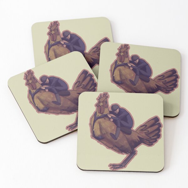 Item preview, chicken rider designed and sold by sib-makes-art.