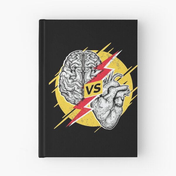Item preview, Brain Vs Heart designed and sold by Piztees.
