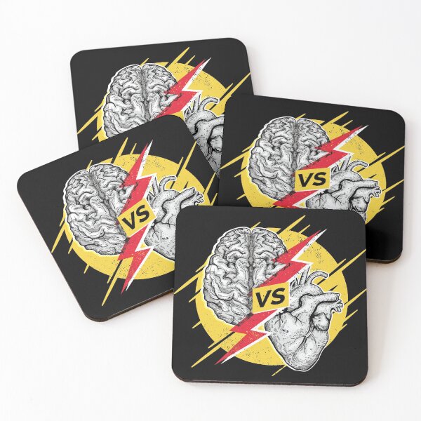 Item preview, Brain Vs Heart designed and sold by Piztees.