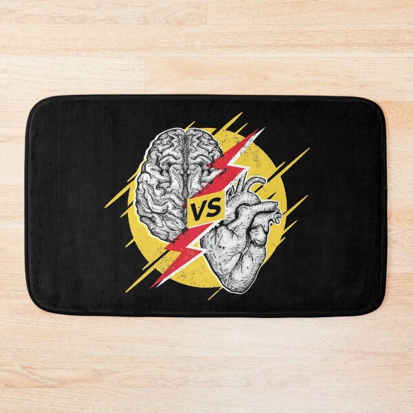 Item preview, Brain Vs Heart designed and sold by Piztees.