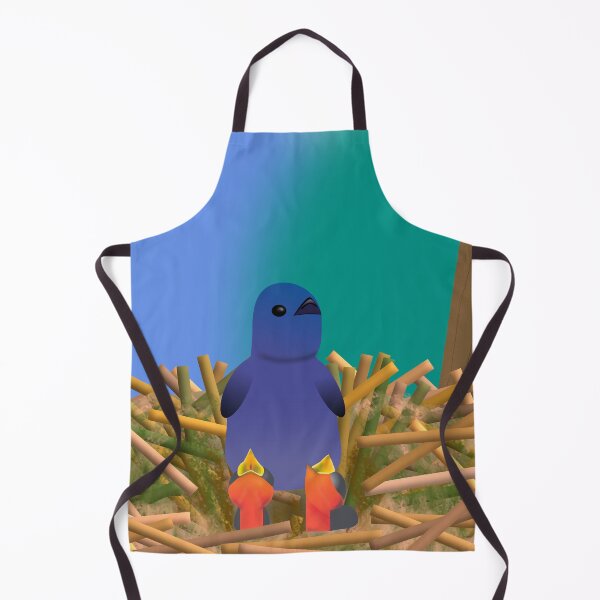 Item preview, Blue bird family designed and sold by Reginamp.