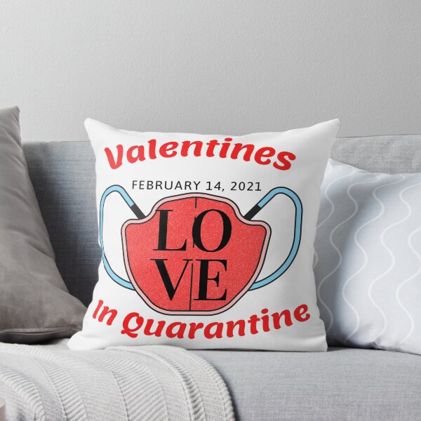 Item preview, Valentine's Day In Quarantine With Mask designed and sold by StormyMuse.