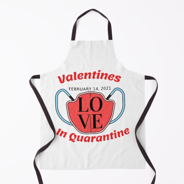 Item preview, Valentine's Day In Quarantine With Mask designed and sold by StormyMuse.
