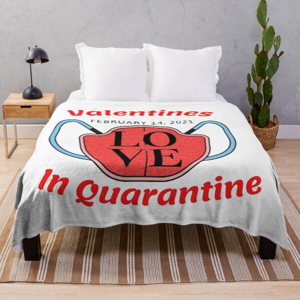 Item preview, Valentine's Day In Quarantine With Mask designed and sold by StormyMuse.