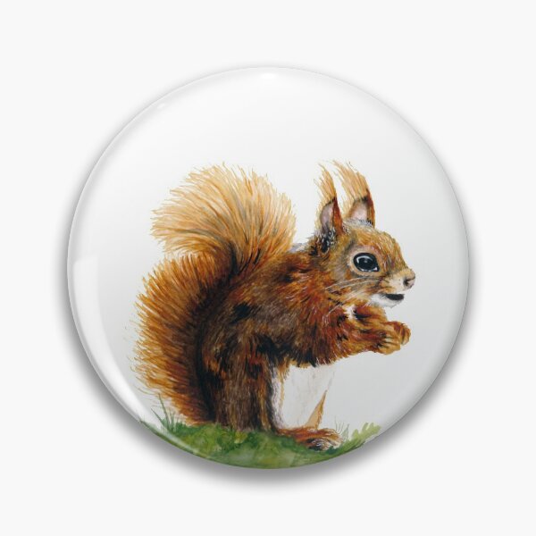 Item preview, Squirrel Watercolor Painting, Home Decor, and Gifts designed and sold by Samantha Roberts.