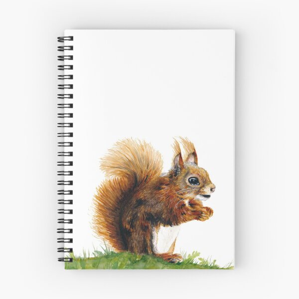 Item preview, Squirrel Watercolor Painting, Home Decor, and Gifts designed and sold by Samantha Roberts.