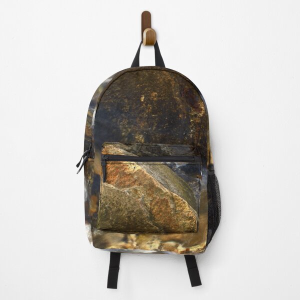 Item preview, Fall mountain woods with rocks, boulders and trees designed and sold by Ventures1.