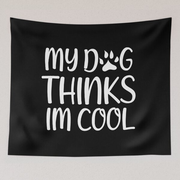 Item preview, My Dog Thinks Im Cool Classic T-shirt Funny Dog T-Shirt Gift for Woman Dog Lovers T-shirt designed and sold by Achrafilla1.