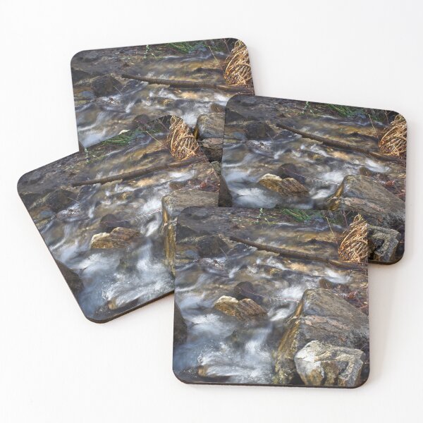 Item preview, Fall mountain woods with rocks, boulders and trees designed and sold by Ventures1.