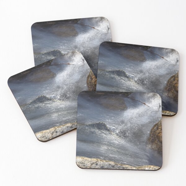 Item preview, Fall mountain woods with rocks, boulders and trees designed and sold by Ventures1.