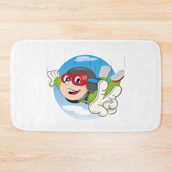 Item preview, Illustration represents a boy child, jumping with a parachute. Ideal for materials about extreme sports and institutional designed and sold by LucianoCosmo.