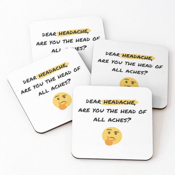 Item preview, Headache, are you the head of all aches? designed and sold by daguilon.