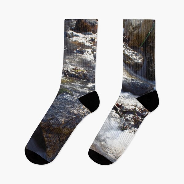 Item preview, Fall mountain woods with rocks, boulders and trees designed and sold by Ventures1.