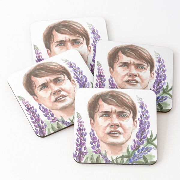 Item preview, El retrato de la flor de Witcher Jaskier designed and sold by Silver-Libra.