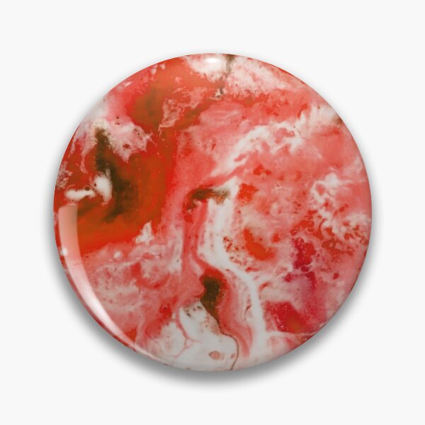Item preview, Red Abstract Marble Lava Waves designed and sold by RossWilson12.