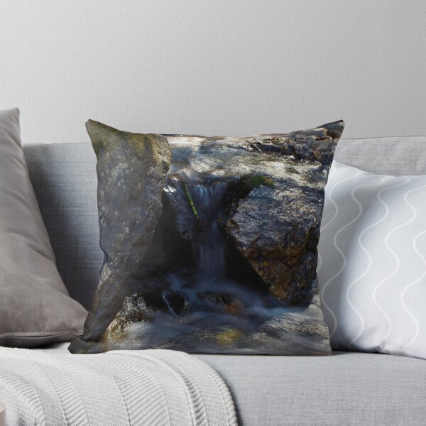 Item preview, Fall mountain woods with rocks, boulders and trees designed and sold by Ventures1.