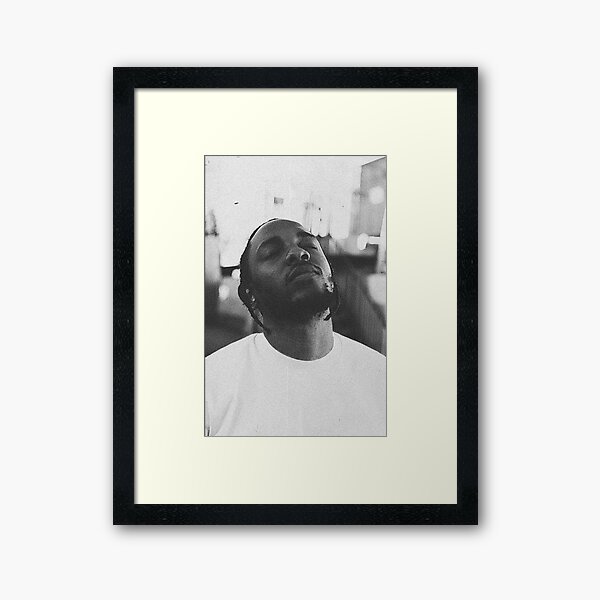Kendrick Lamar Gerahmter Kunstdruck
