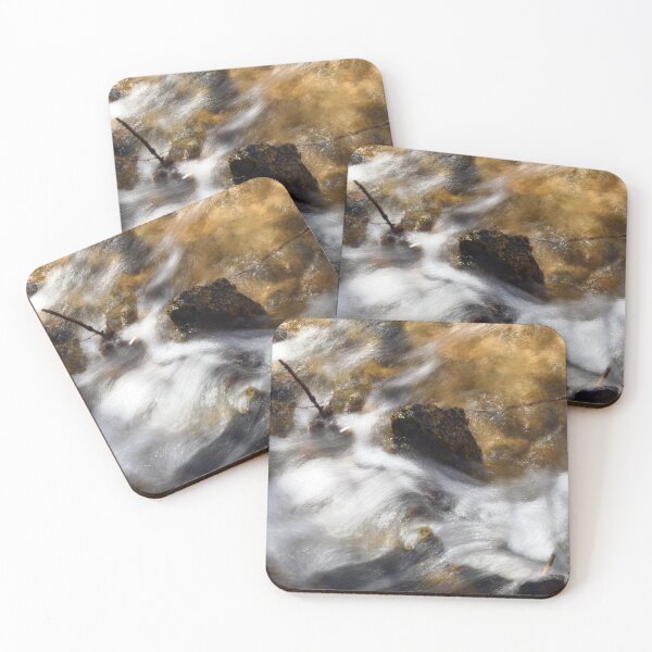 Item preview, Fall mountain woods with rocks, boulders and trees designed and sold by Ventures1.
