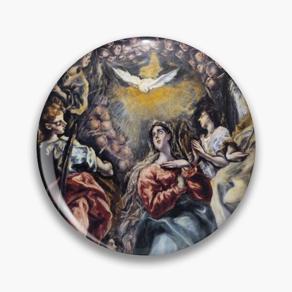 Item preview, Immaculate Conception with Angels by El Greco. designed and sold by The Great  Art.